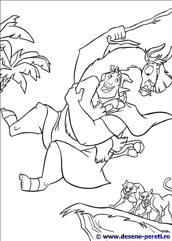 the emperor desene colorat